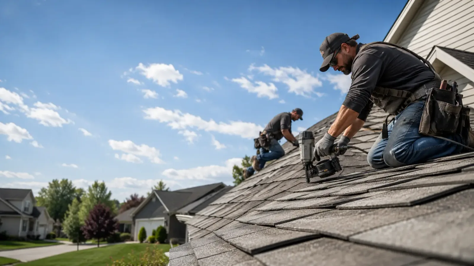 Storm Damage Roof Repair in Sherman, IL near me